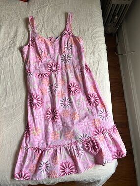 Y2K Vintage Floral Dress